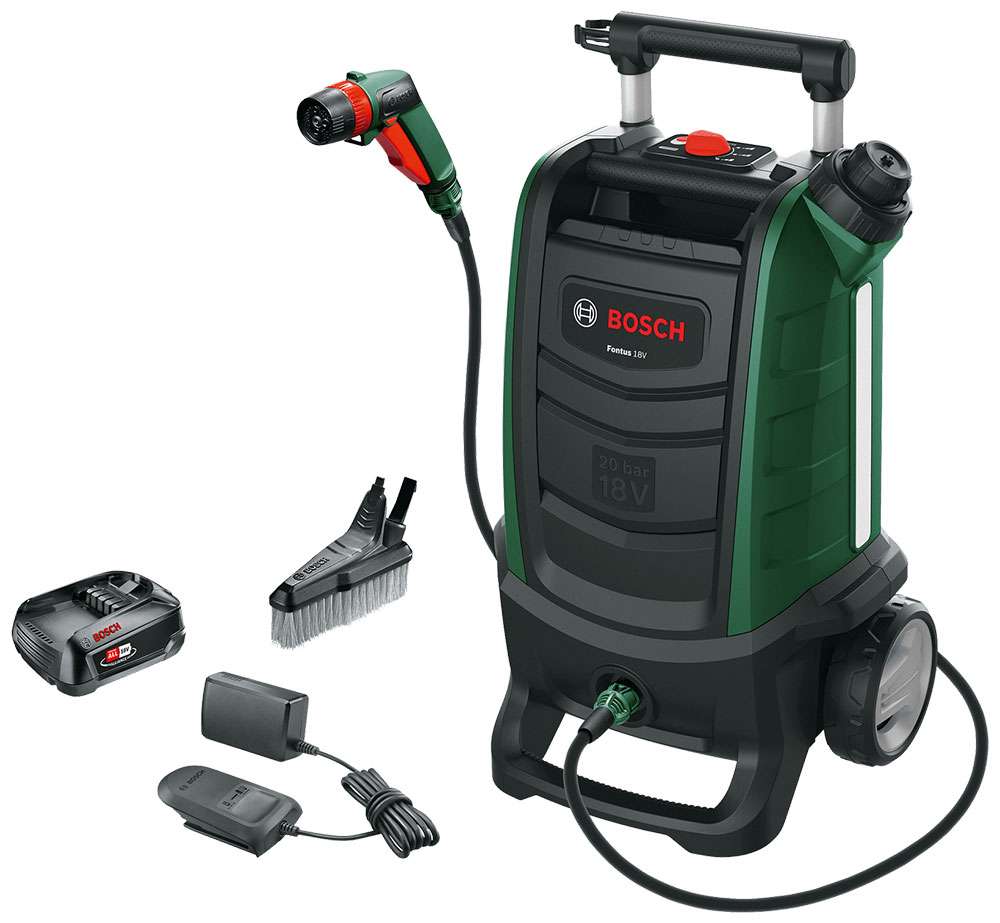 Bosch fontus ii mobile cordless cleaner 15l