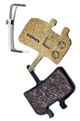 Sixpack racing avid sram juicy semi metallic disc brake pads