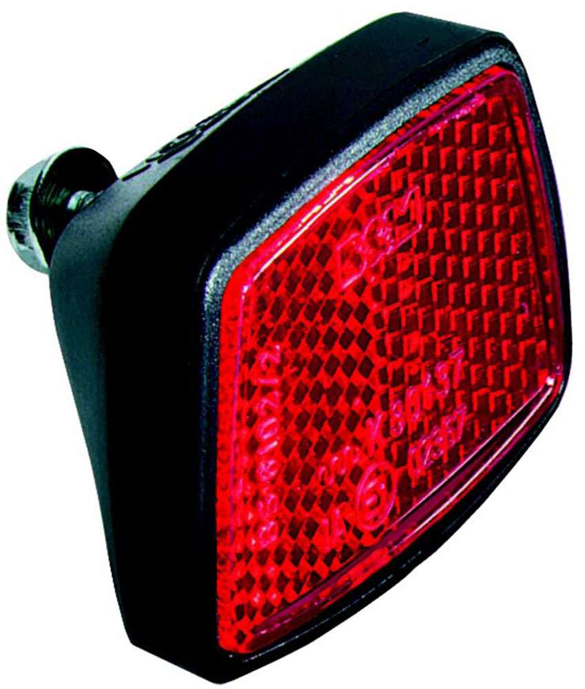 Busch + müller heijastin b m heck lokasuoja punainen