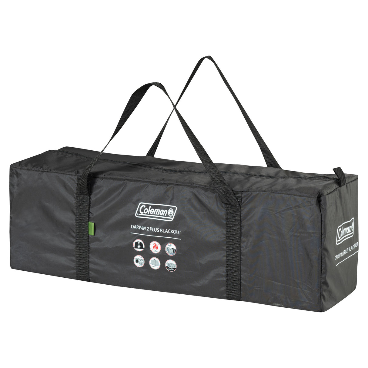 Coleman darwin 2 plus blackout tent (donkergroen)