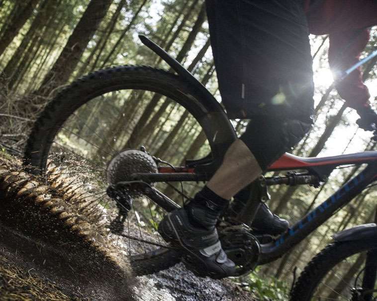 Mudhugger rear fender medium