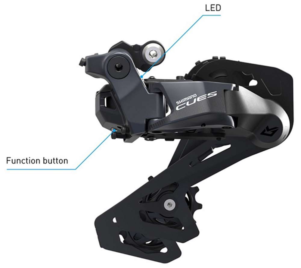 Shimano cues di2 rd-u8050 10-speed rear derailleur