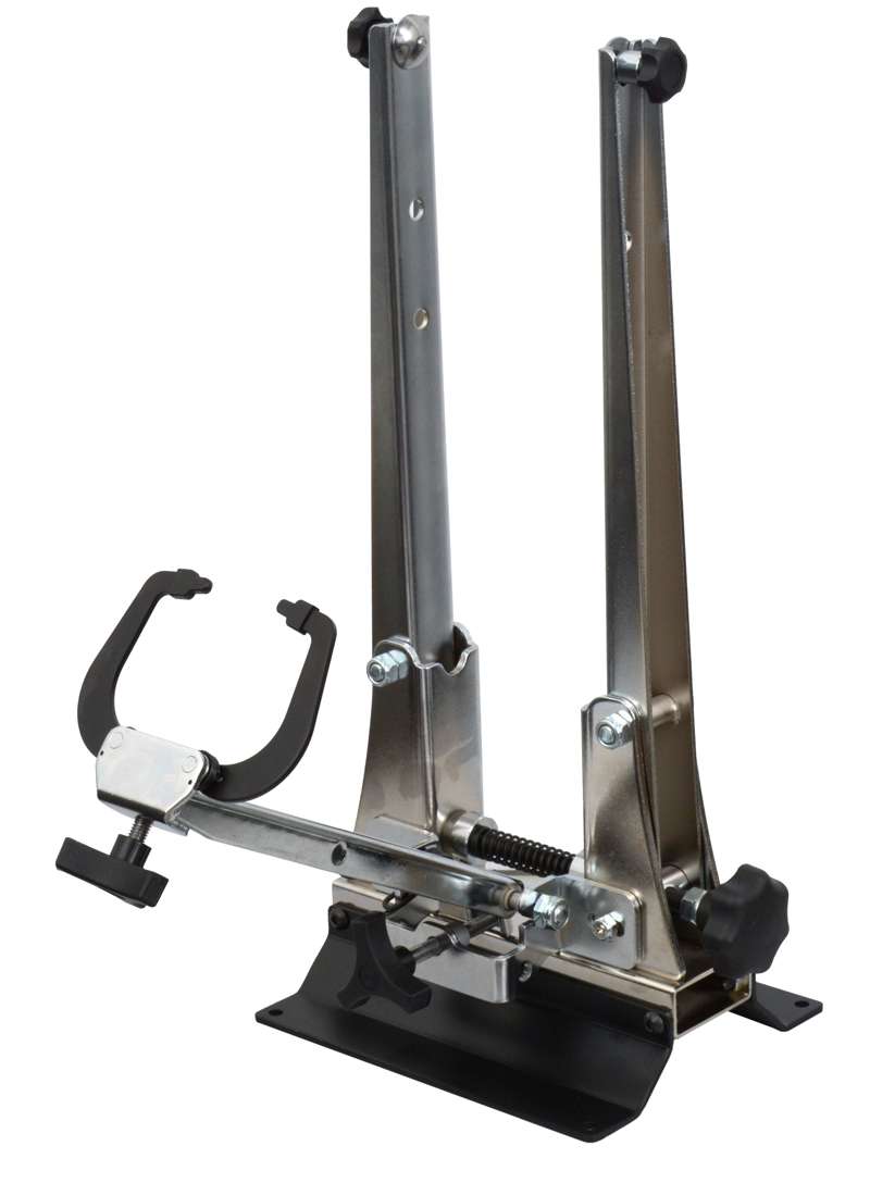 Radon professional wheel truing stand for qr thru-axles