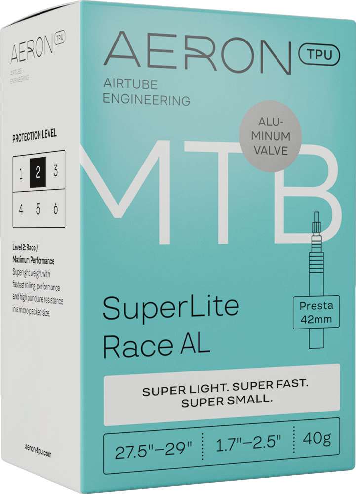 Aeron mtb superlite race 27.5 29 tpu inner tube