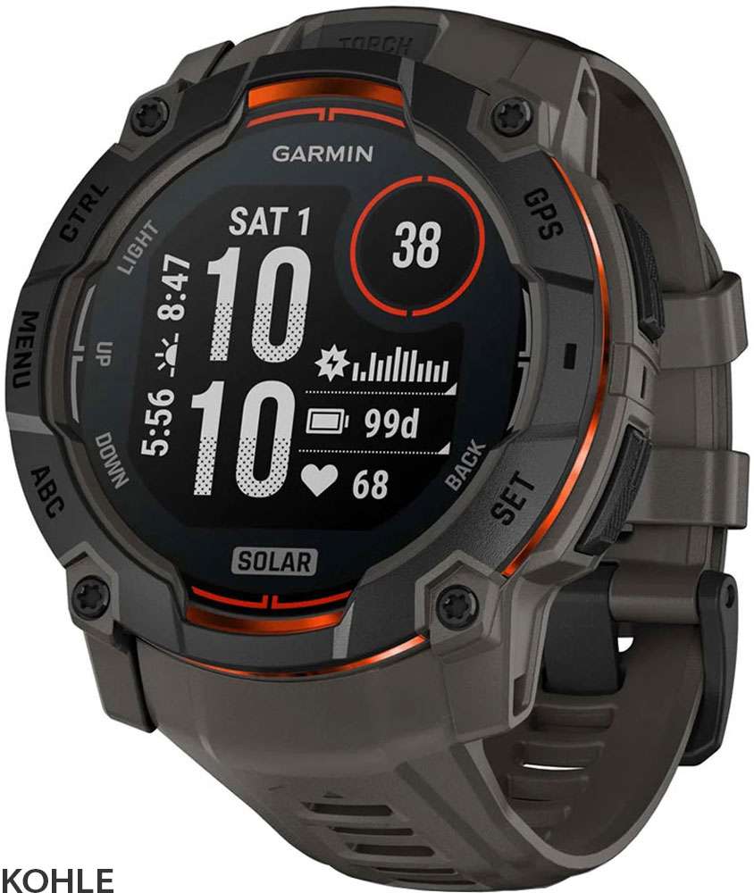 Garmin instinct® 3 solar 50mm - gps multisport smartwatch