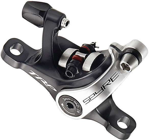 Trp spyre disc mechanical post-mount brake caliper