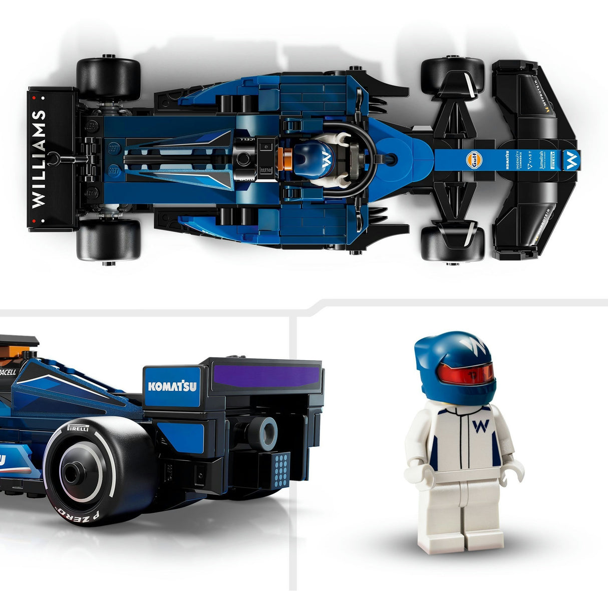 Lego Speed Champions 77249 Williams Racing FW46 F1 Auto da corsa