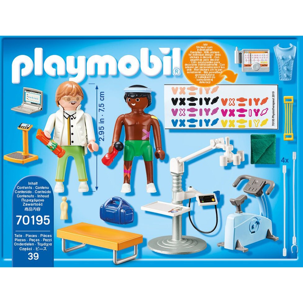 PLAYMOBIL City Life fizioterapeuto praktika