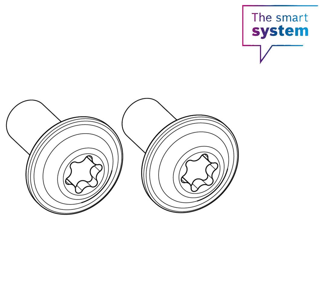 Bosch powermore 250 (bbp362y) - screw set