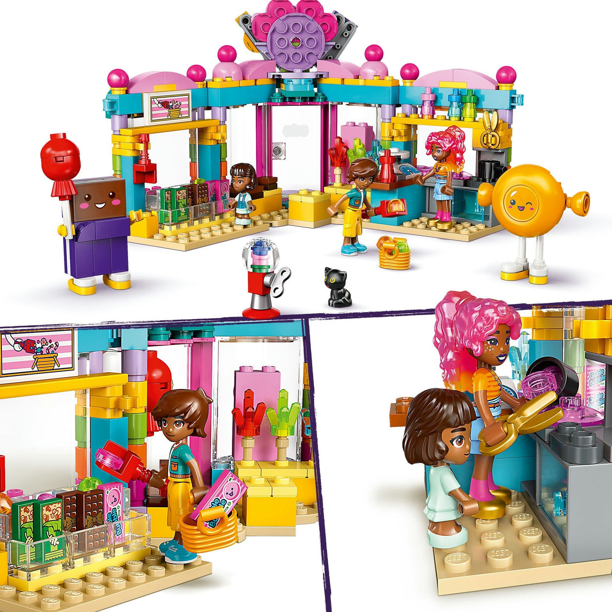 LEGO Friends 42649 Le magasin de bonbons de Heartlake City