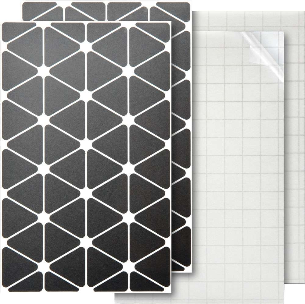 Luxshield reflective sticker triangles