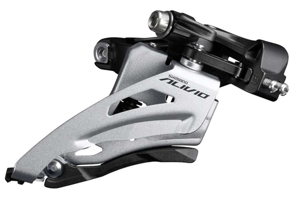 Shimano alivio fd-m3120-b 2x9-speed front derailleur side-swing