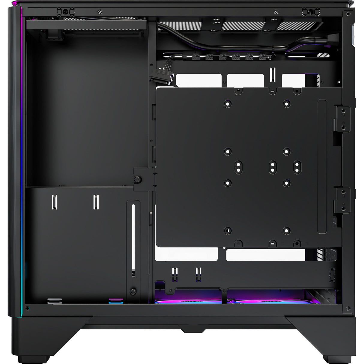 Montech king 45 pro midi tower behuizing (zwart | 2x usb-a | 1x usb-c | rgb | window)