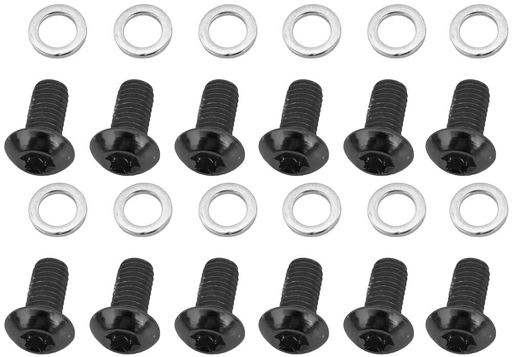 Quaxar disc brake screws set of 12