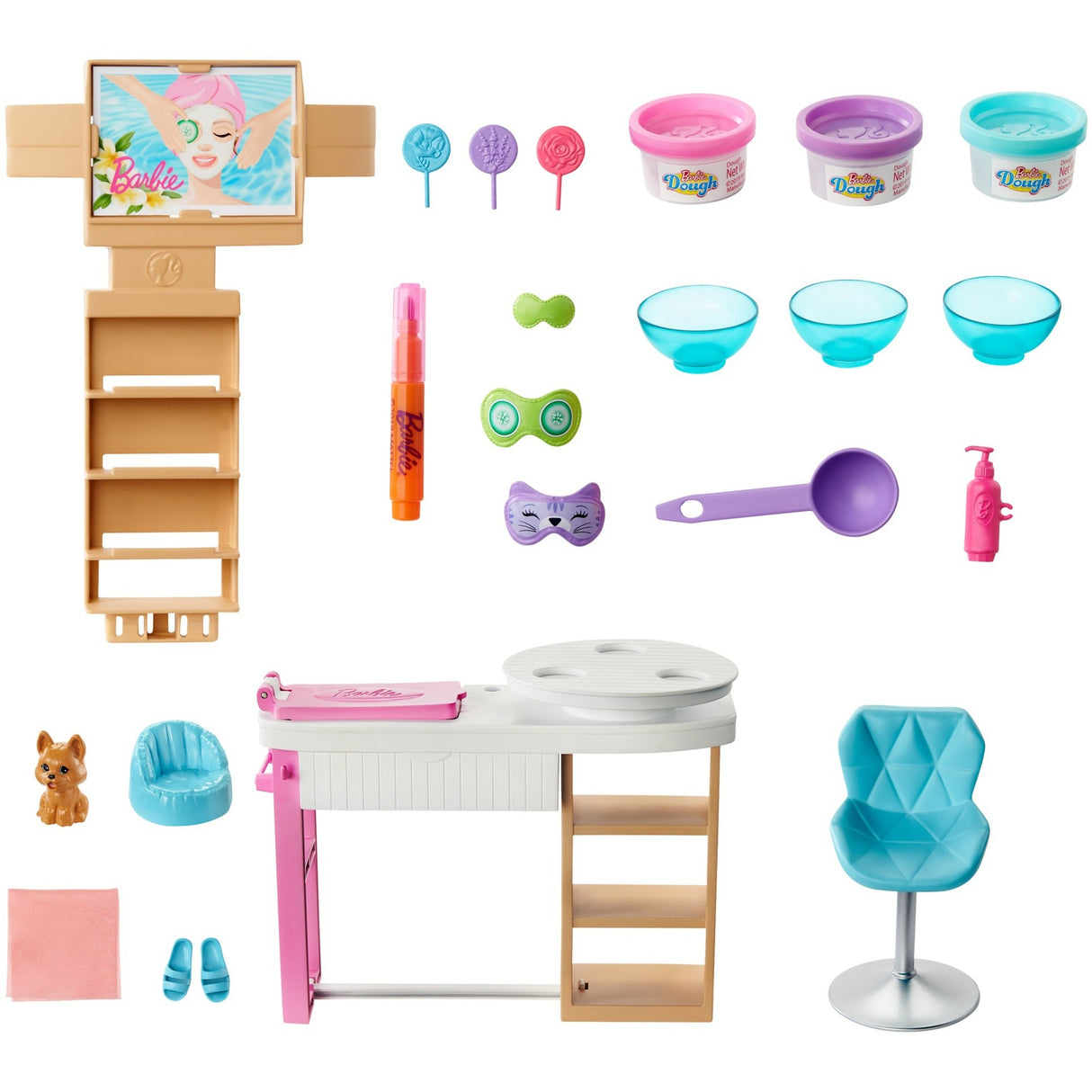 Matstell Gesiicht Mask Spa Dag Spill Set