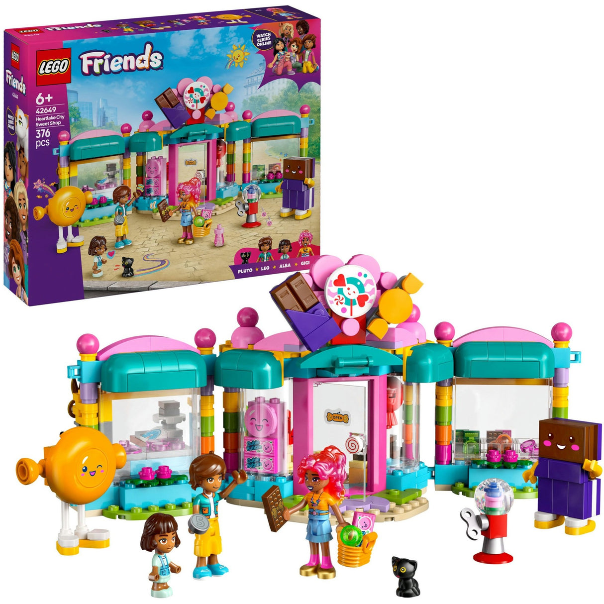 LEGO Friends 42649 Le magasin de bonbons de Heartlake City