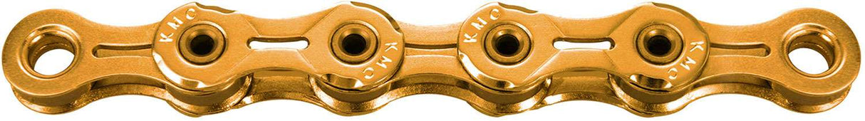 Kmc chain x11sl chain x11sl 118 links ti-n gold waxed