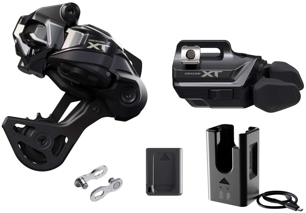 Shimano xt di2 m8250-gs 12-speed drivetrain upgrade kit i-spec ev