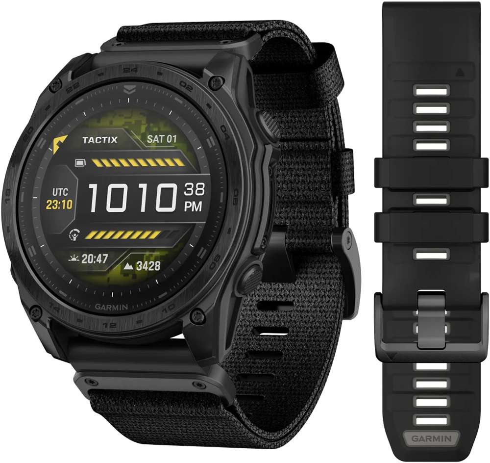 Garmin tactix® 8 - 51 mm amoled sapphire black titanium dlc smartwatch