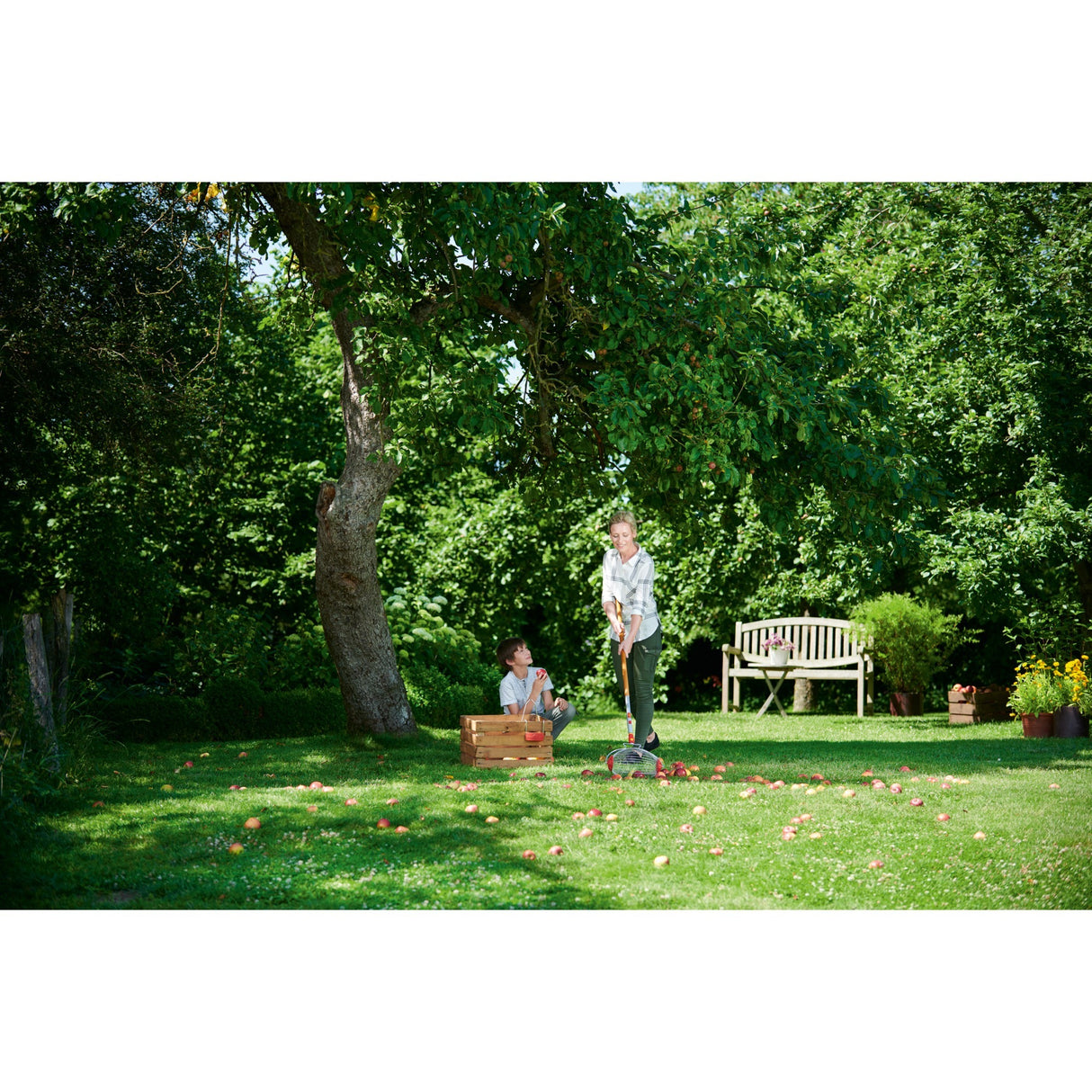 Wollef-Garen FC-m Fruucht Sammler