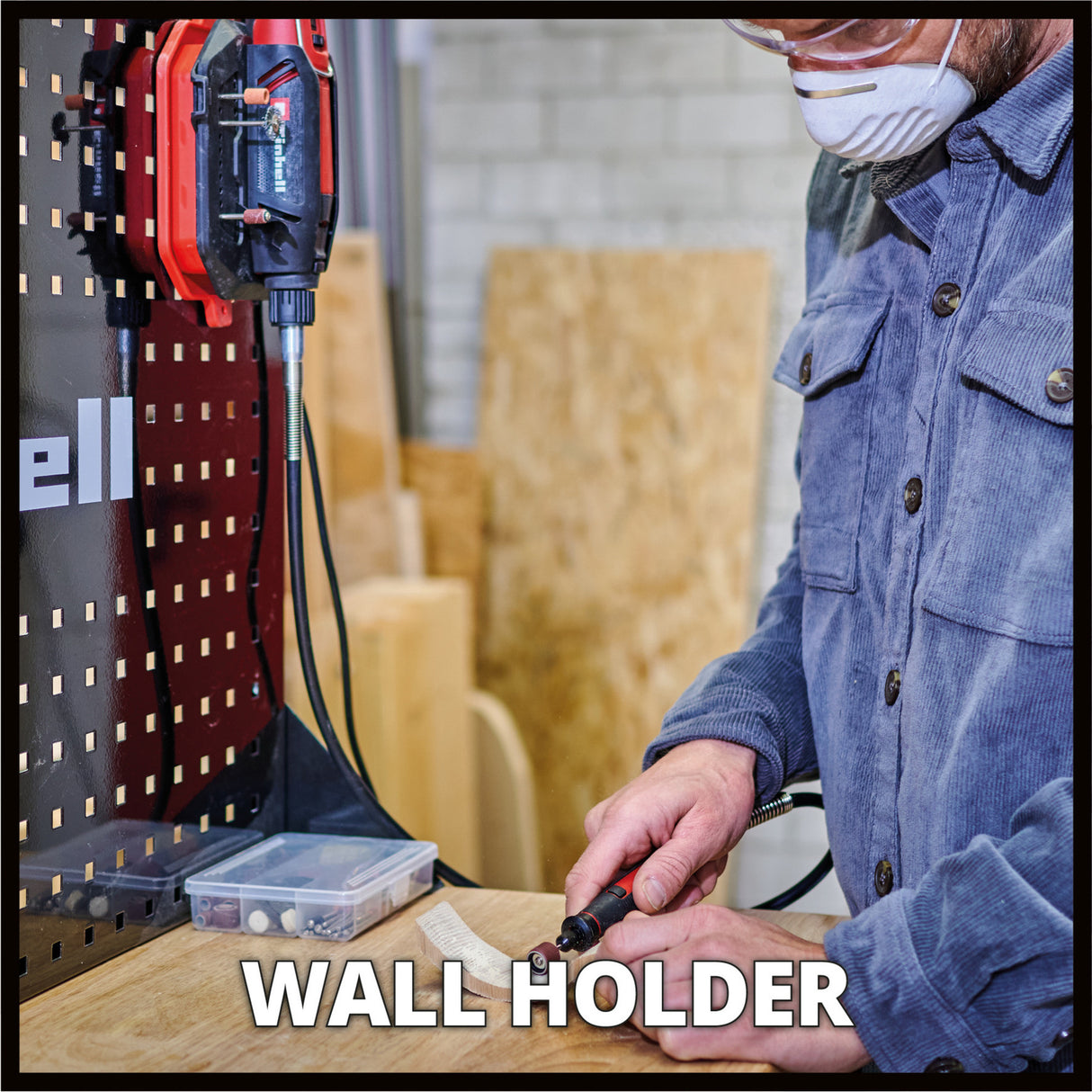 Einhell tc-mt 150 e slijp- graveermachine graveermachines (rood zwart, incl. 117-delige accessoireset in praktische opbergdoos)