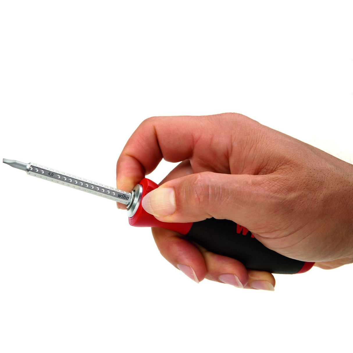 Wiha ruuvimeisseli vaihdettavalla teräsarjalla SYSTEM 6