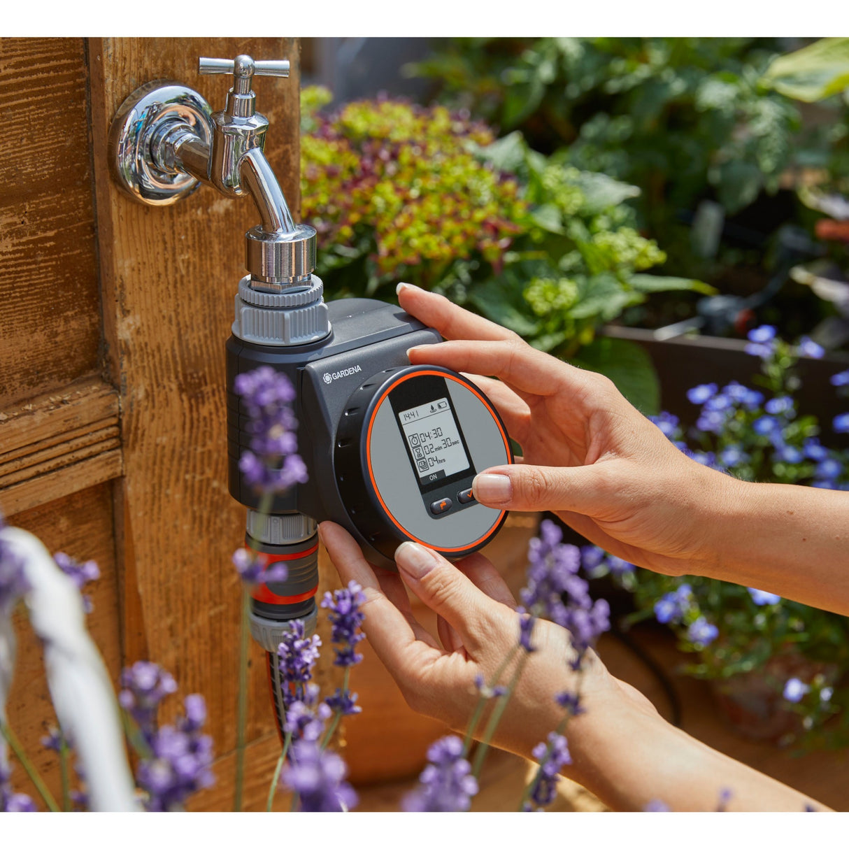 GARDENA GARDENA Uisce Ríomhaire Flex