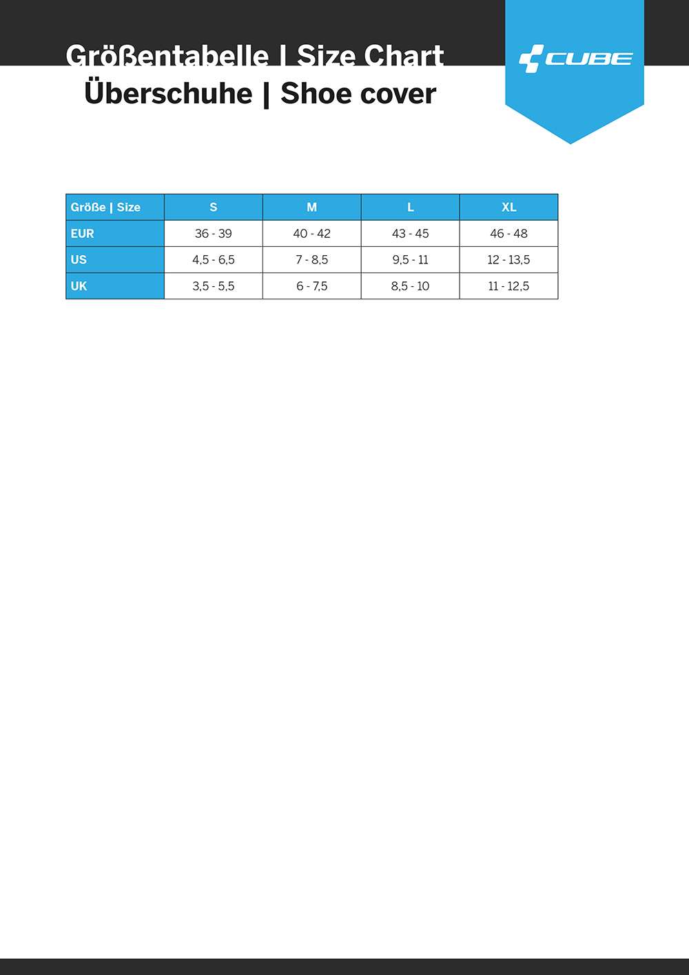 Cube regen - overshoes