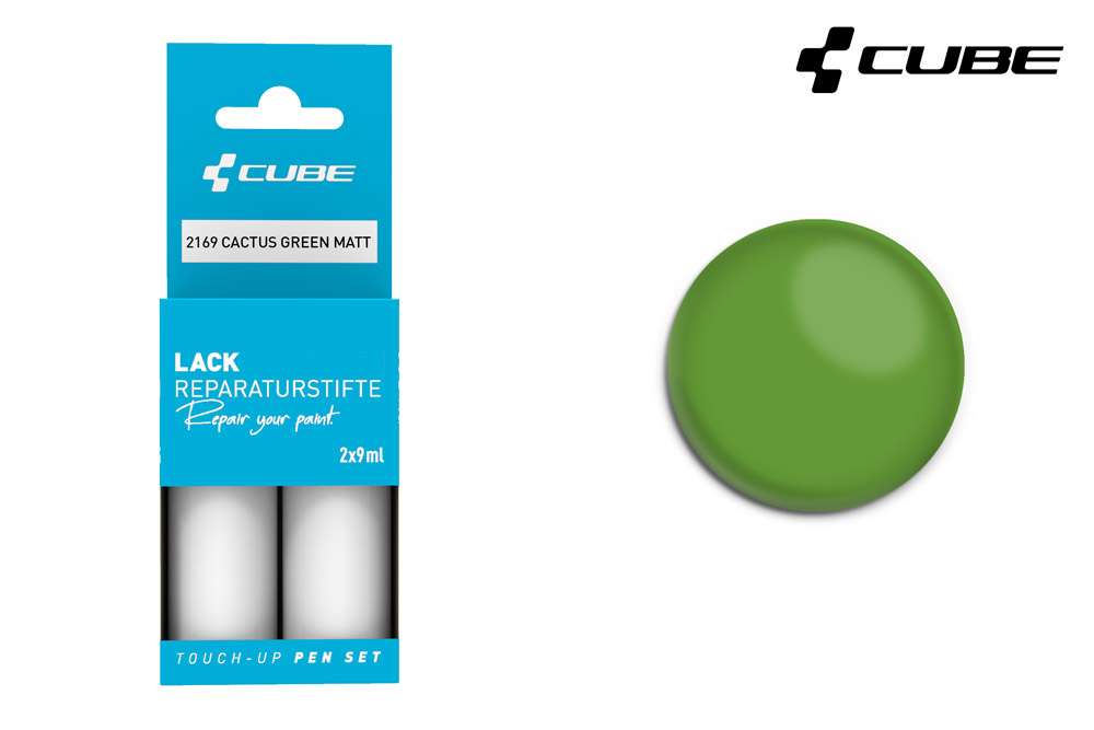 Cube touch-up pen set cactus green matt