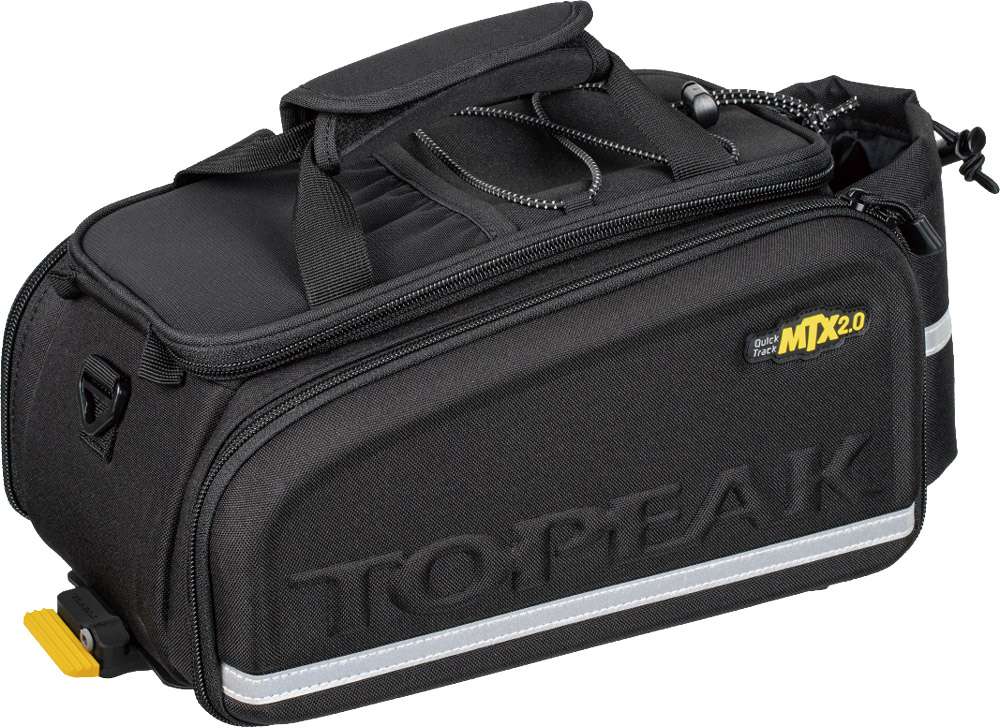 Topeak mtx 2.0 trunkbag exp trunklock pannier rack bag