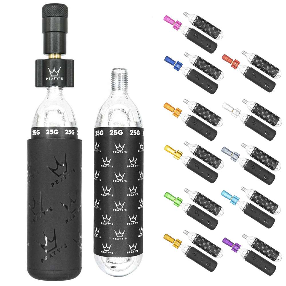 Peaty's holeshot co2 tyre inflator - mtb (25g)