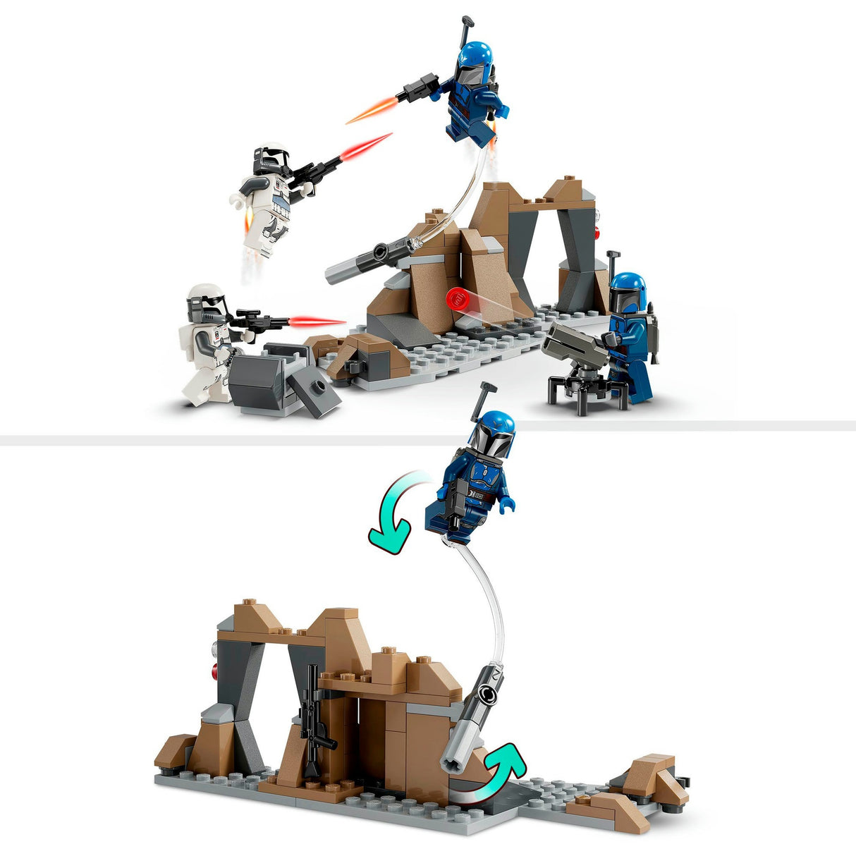 Lego star wars 75373 csapda a mandalore harci csomagon