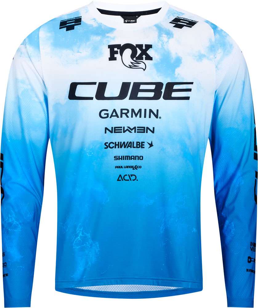 Cube x actionteam - mtb long sleeve jersey