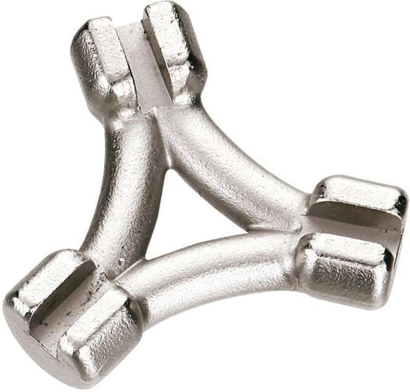 Lezyne cnc spoke wrench 3.22 3.3 3.45mm silver