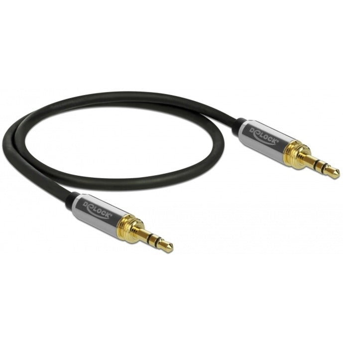 Delock-Stereo-Kabel 3,5 mm 3 Pin-Stecker> 3,5 mm 3 Pin-St.