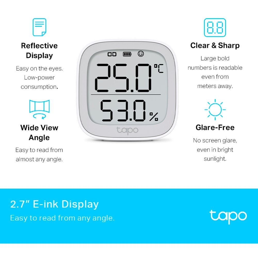 TP-Link TAPO T315 Smart temperatur og fugtighedsmonit