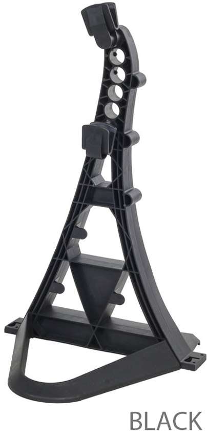 Soporte de presentación para bicicletas Hebie soporte para bicicletas turrix plástico negro