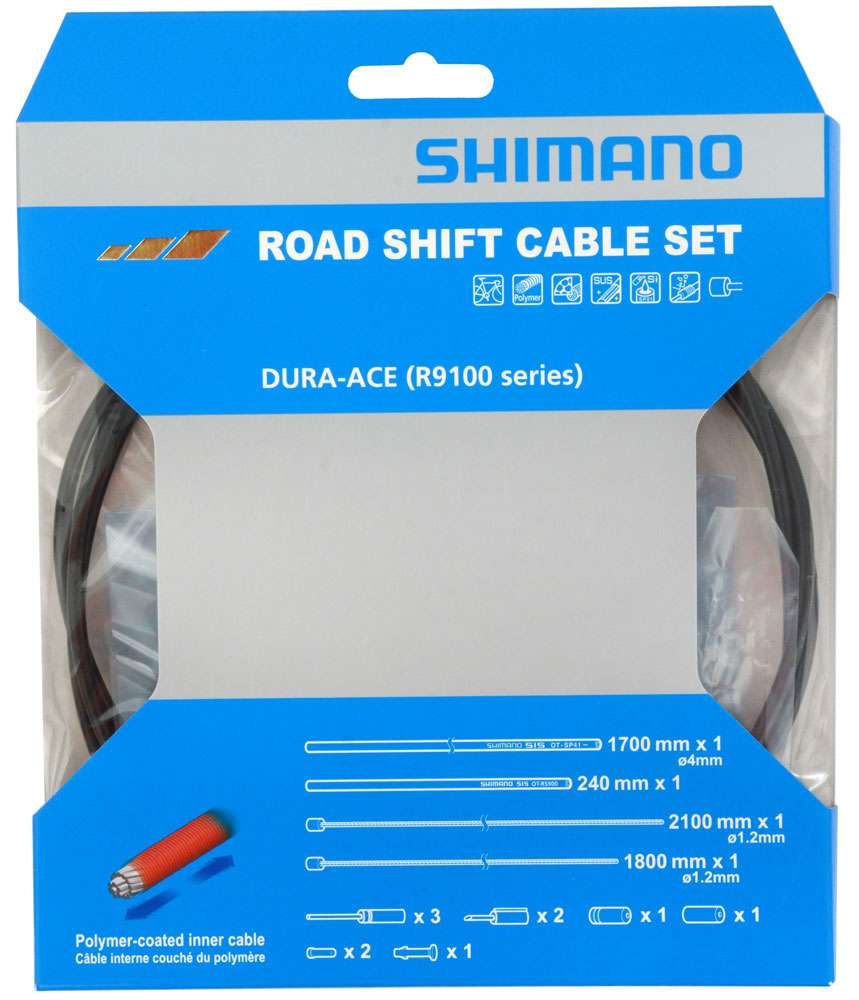 Shimano ot-sp41+ot-rs900 polymer shift cable set for r9100 r8000