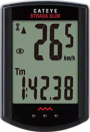 Cateye strada slim bike computer