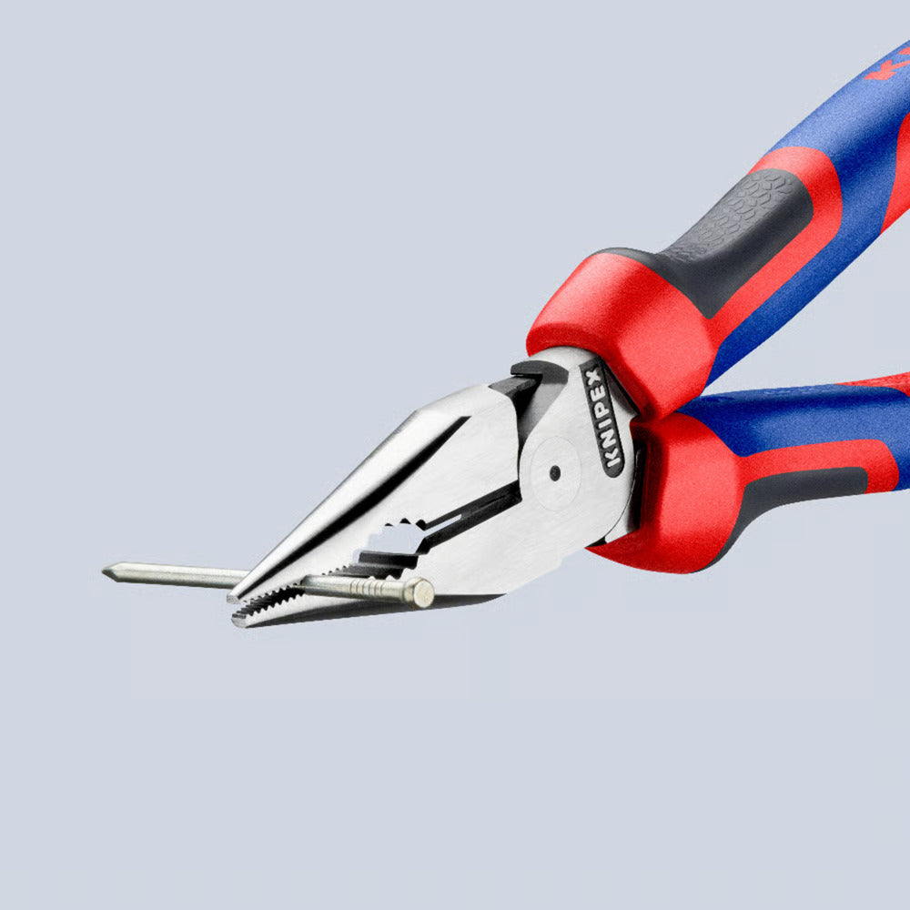 Knipex špicaté kombinované kliešte kombinované kliešte (červeno modré)