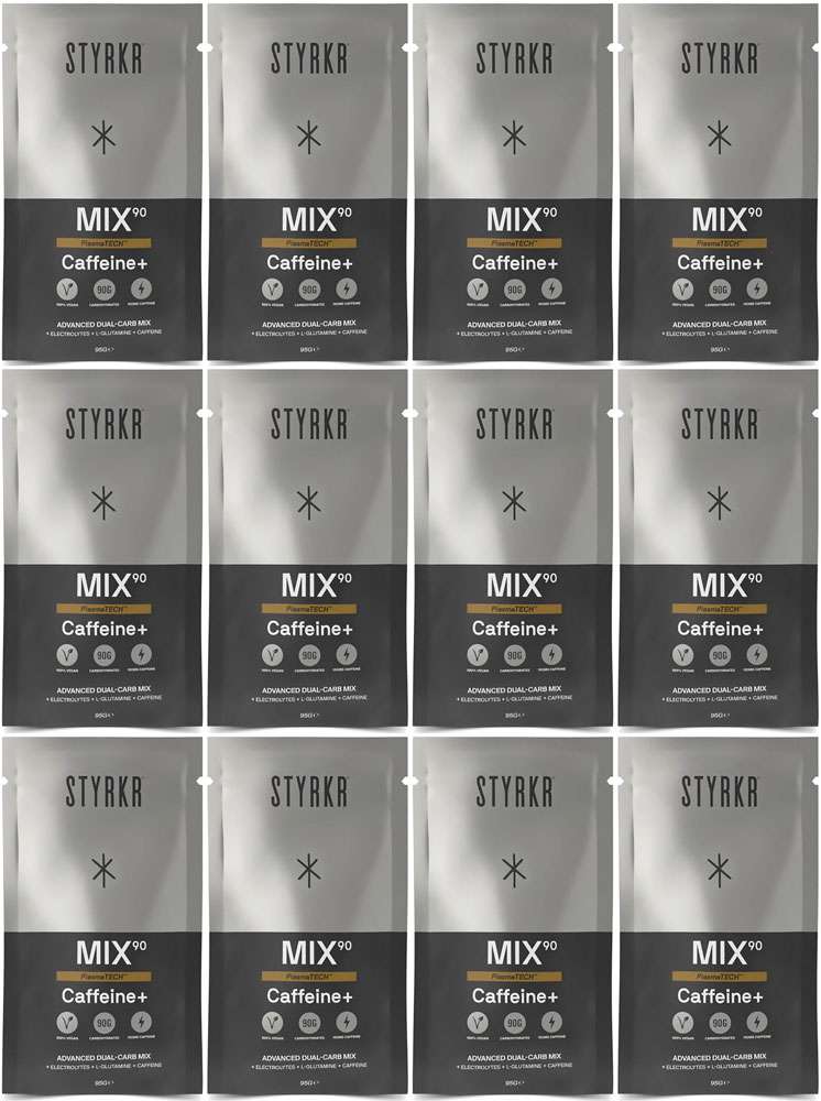 Styrkr mix90 caffeine dual-carb energy drink 12er box