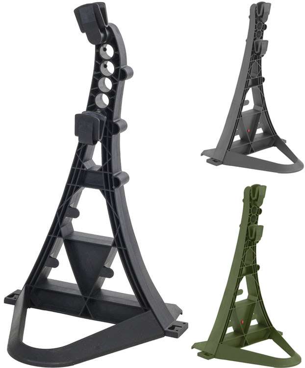 Soporte de presentación para bicicletas Hebie soporte para bicicletas turrix plástico negro