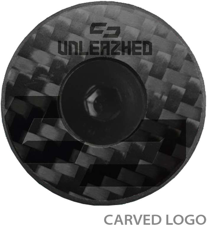 Unleazhed unloose cf01 top cap carbon ahead cap