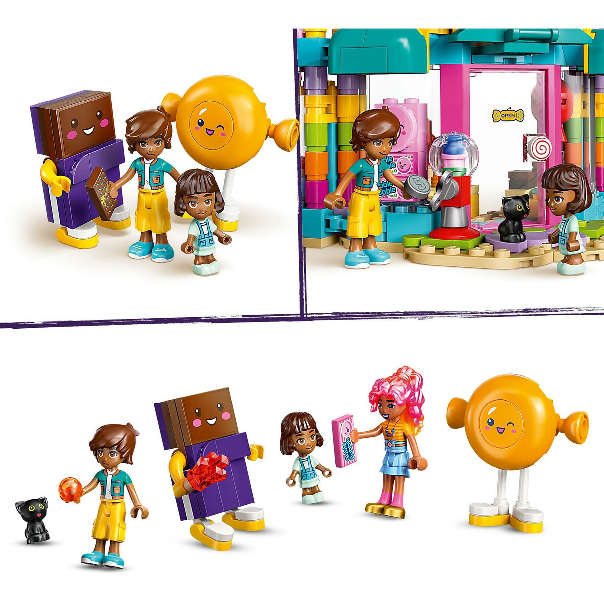 Lego Friends 42649 Negozio di caramelle di Heartlake City