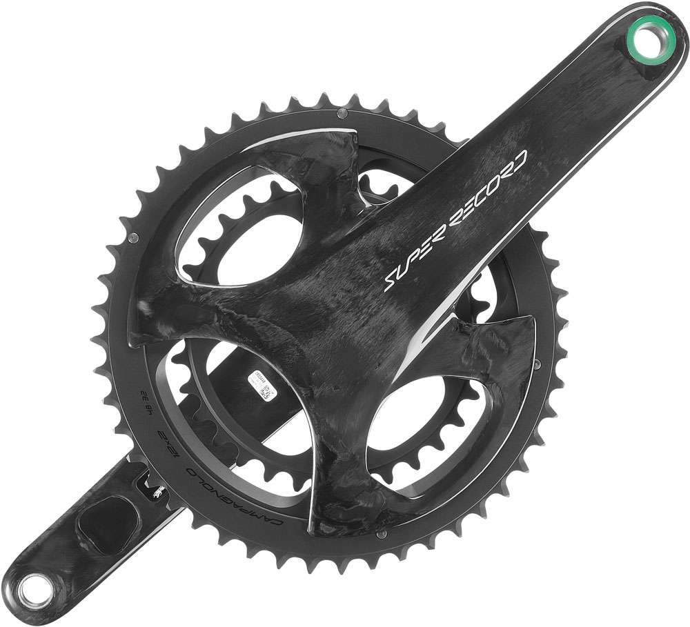 Campagnolo super record prot carbon 12-speed crank 48 32