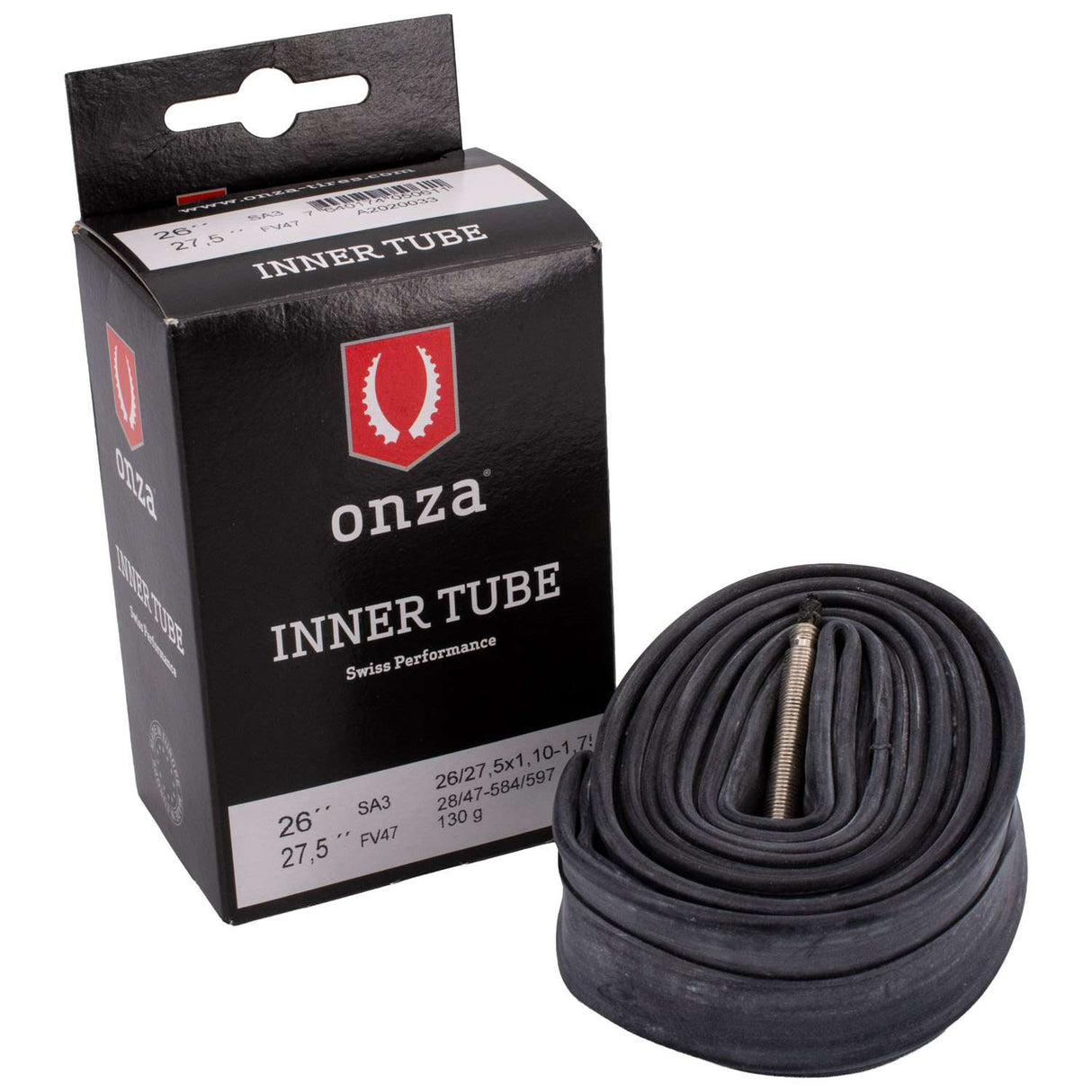 Onza sa3 inner tube 26 27.5x1.10-1.75 sv47