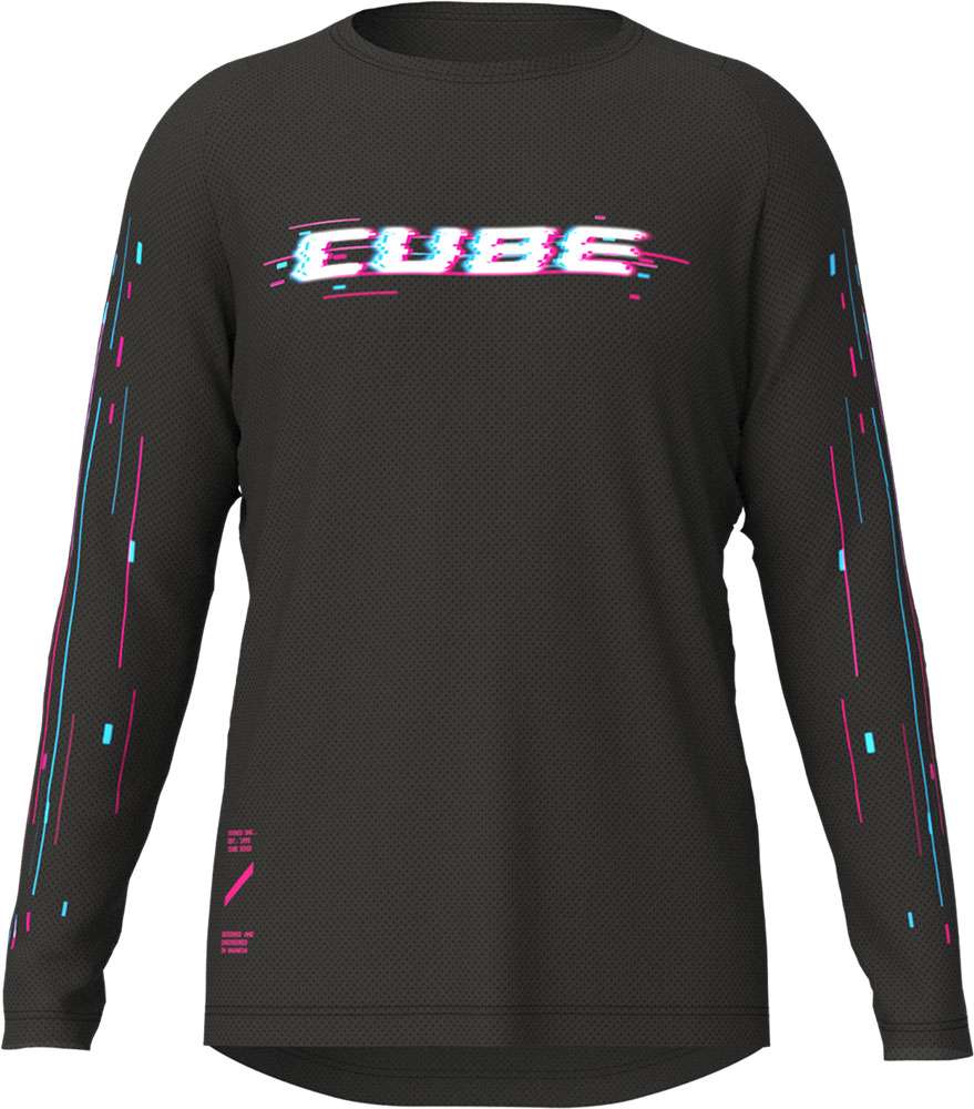 Cube glitch - mtb long sleeve jersey