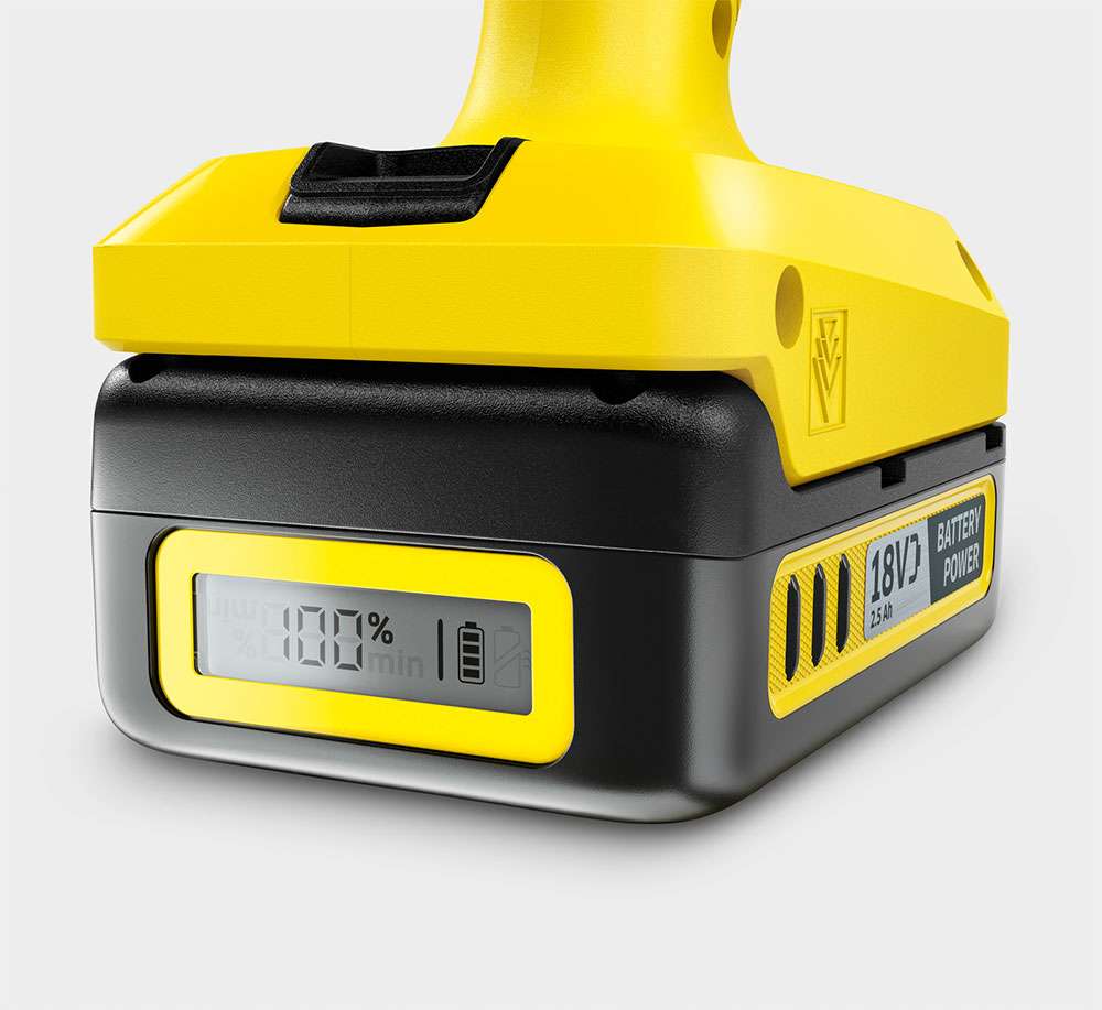 Kärcher khb 4-18 plus battery set medium pressure cleaner