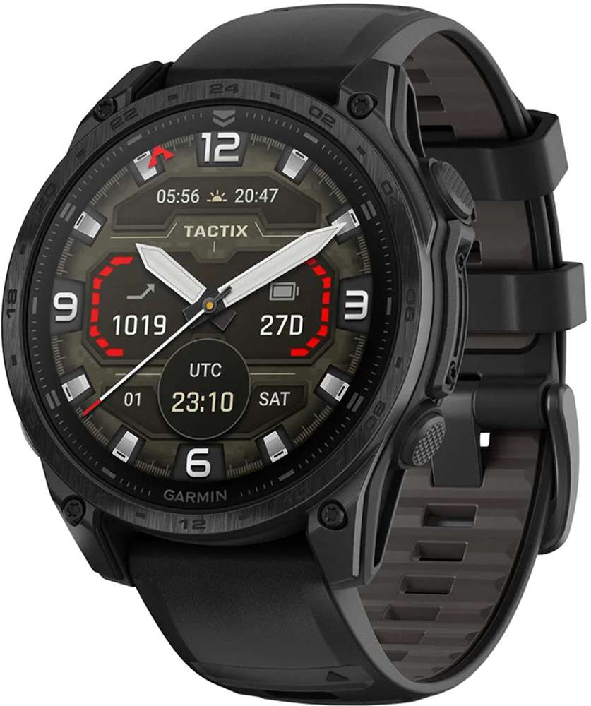 Garmin tactix® 8 - 47 mm amoled sapphire black titanium dlc smartwatch