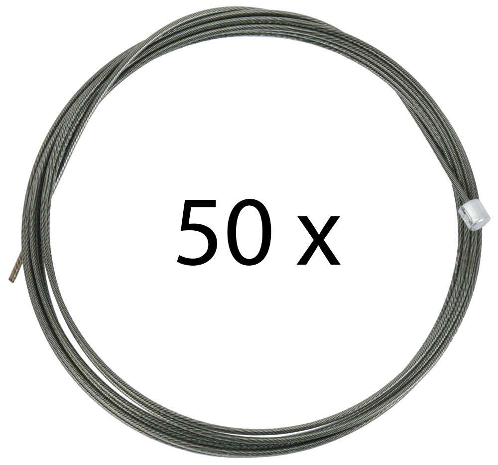 Shimano optislick shift inner cable 1.2mm x 2100mm (50 workshop pack)